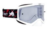 Red Bull Spect EVAN motocross goggles white with clear lens