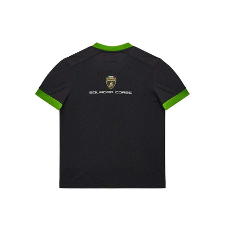 Lamborghini Squadra Corse kids' T-shirt with sponsor logos – 9–12 years