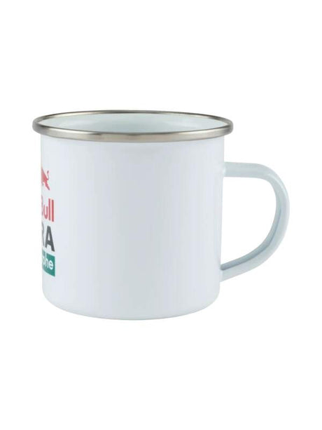 Red Bull Bora Hansgrohe travel mug with logo