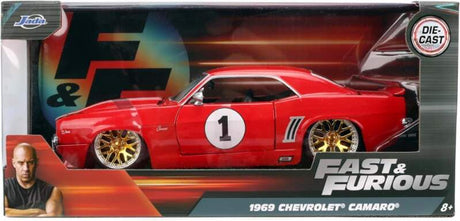 Modell Fast & Furious Chevrolet Camaro #1 1:24 rot