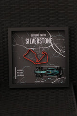 Petrol Art 3D-Bild – Fernando Alonso, Silverstone