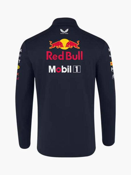 Oracle Red Bull Racing team softshell jacket with sponsor logos