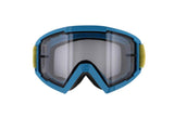 Red Bull Spect Motocrossbrille WHIP neonblau mit klarem Glas