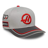 Haas F1 MoneyGram Teamkappe dunkelgrau