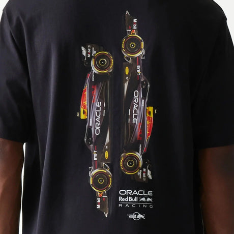 Oracle Red Bull Racing New Era Oversized Grafik-T-Shirt – Marineblau