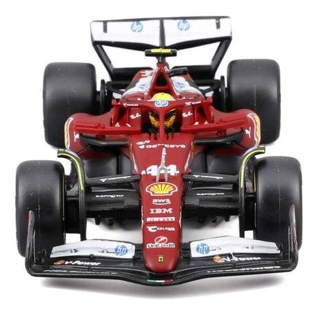 Modell Scuderia Ferrari SF-25 BBurago #44 Lewis Hamilton 2025 im Maßstab 1:43 Signature