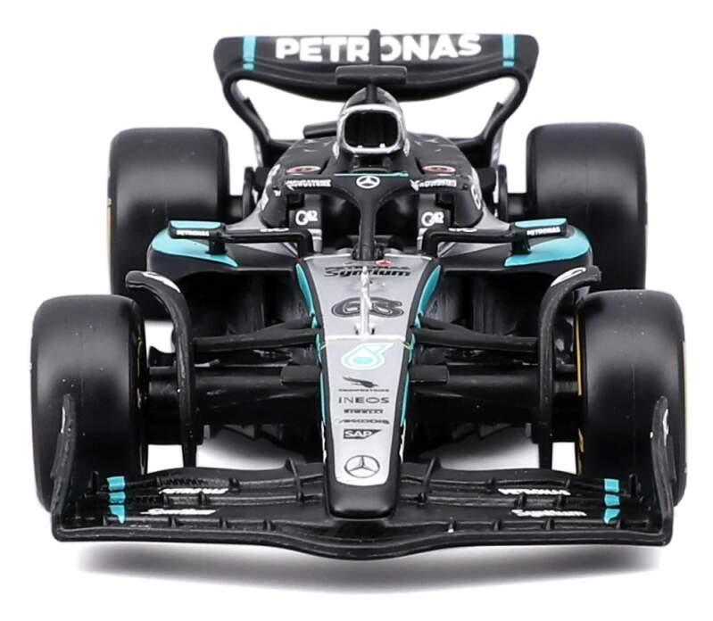 Modell Mercedes AMG Petronas F1 W16 BBurago #63 George Russell 2025