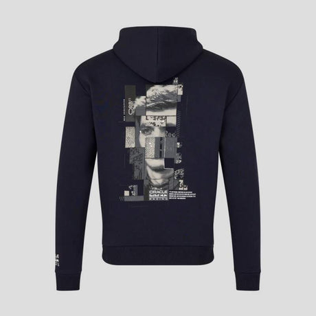 Oracle Red Bull Racing hoodie - Max Verstappen PIXEL navy