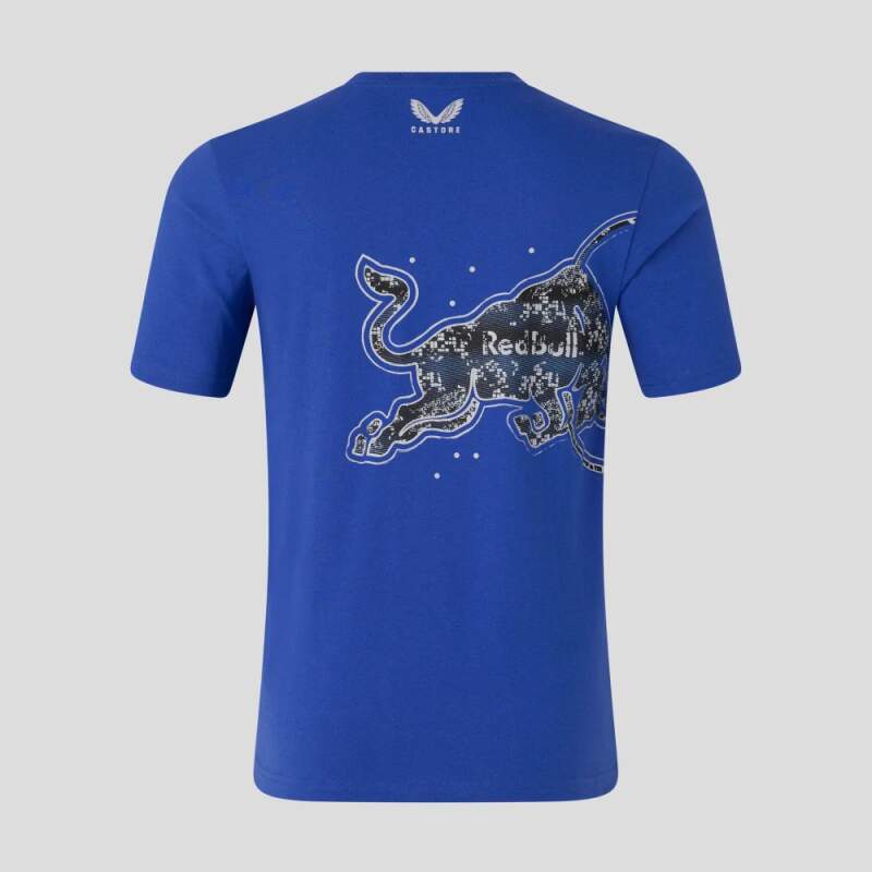 Oracle Red Bull Racing T-Shirt - GRAPHIC BULL Edition blau