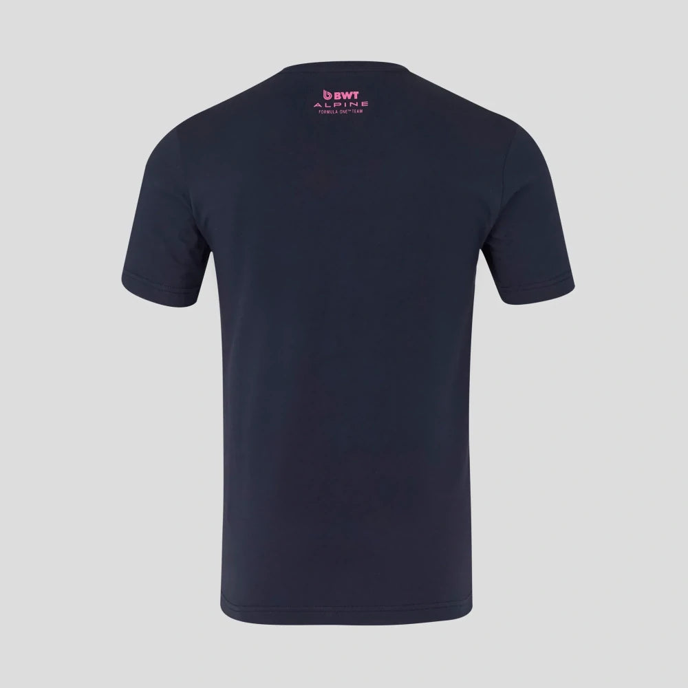 BWT Alpine F1 T-shirt - GRAPHIC edition, navy blue