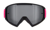 Red Bull Spect Motocrossbrille WHIP schwarz mit silbernem Glas