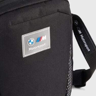 BMW Motorsport Umhängetasche schwarz mit Logo