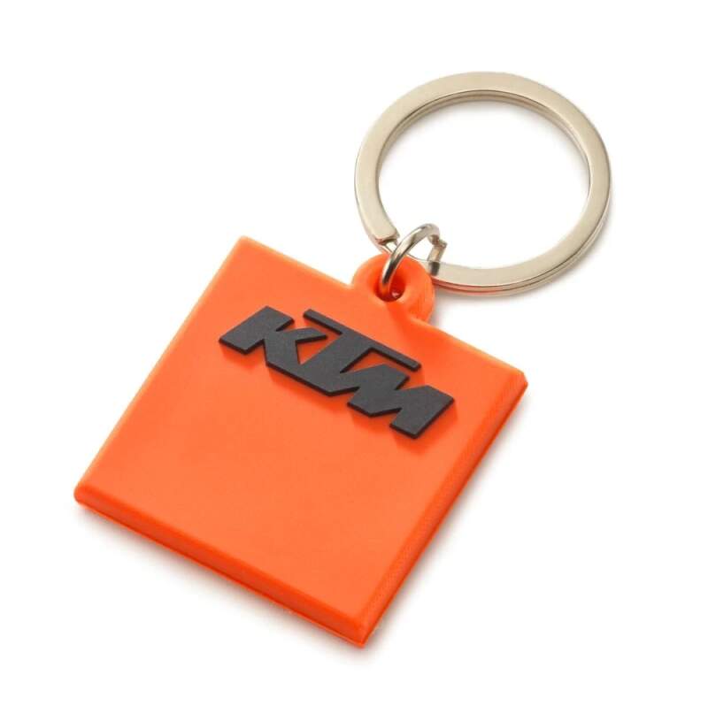 KTM Racing Schlüsselanhänger orange mit Ready-To-Race-Logo