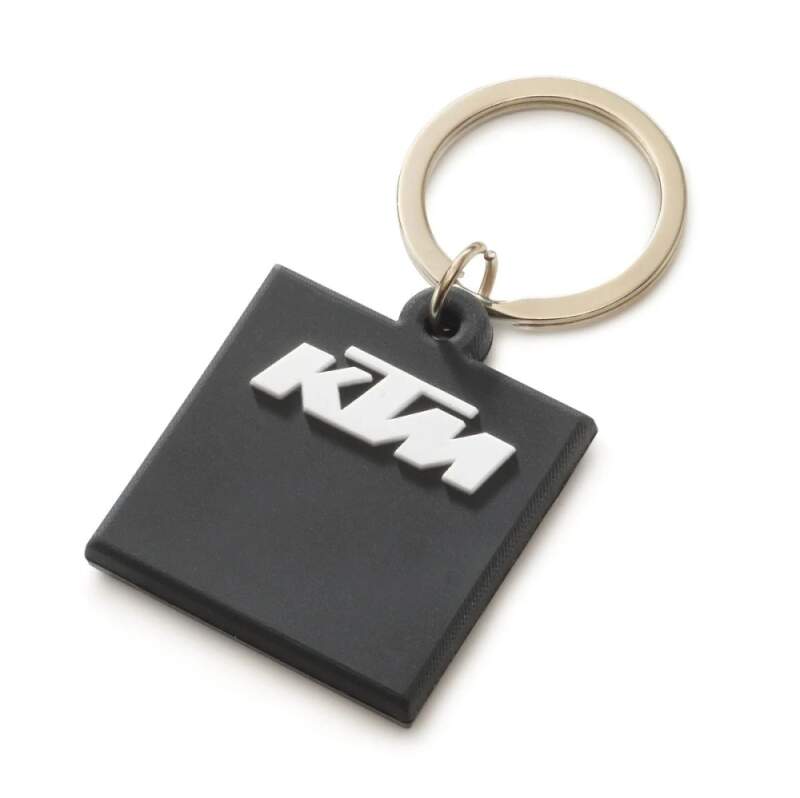 KTM Racing Schlüsselanhänger schwarz mit Ready-To-Race-Logo