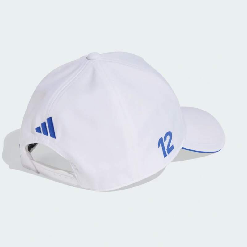Kimi Antonelli Mercedes AMG Petronas F1 x Adidas white cap - team edition