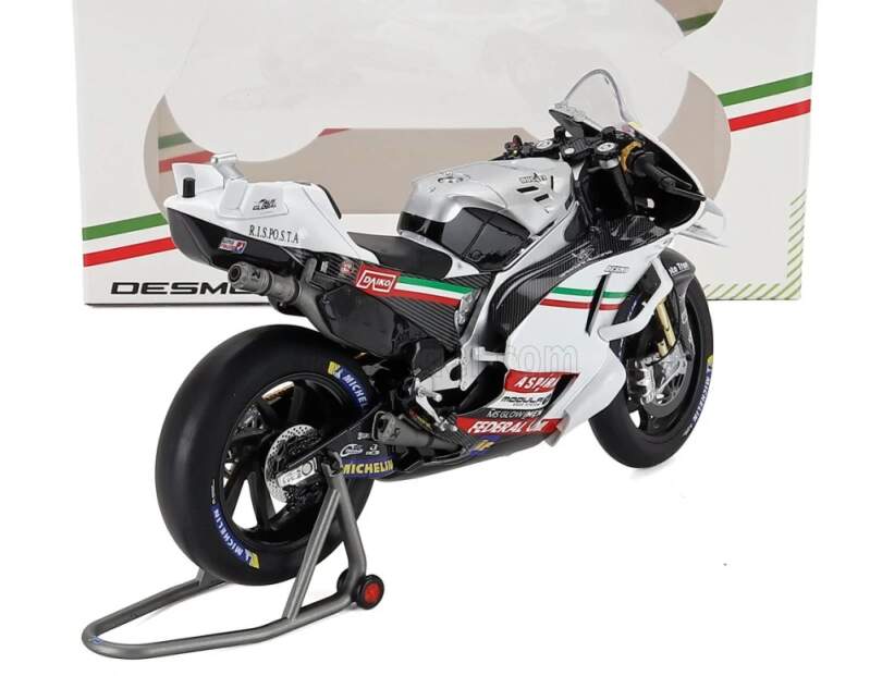 Modell NZG MotoGP - Ducati GP23 Marc Marquez im Maßstab 1:12 - San Marino GP Edition