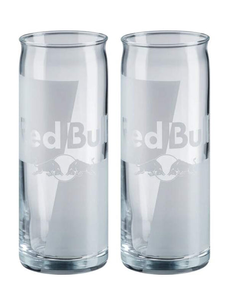 Red Bull Gläser mit Logo - 2er-Set