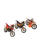 Set mit 3 Motorrädern KTM Red Bull Racing BBurago