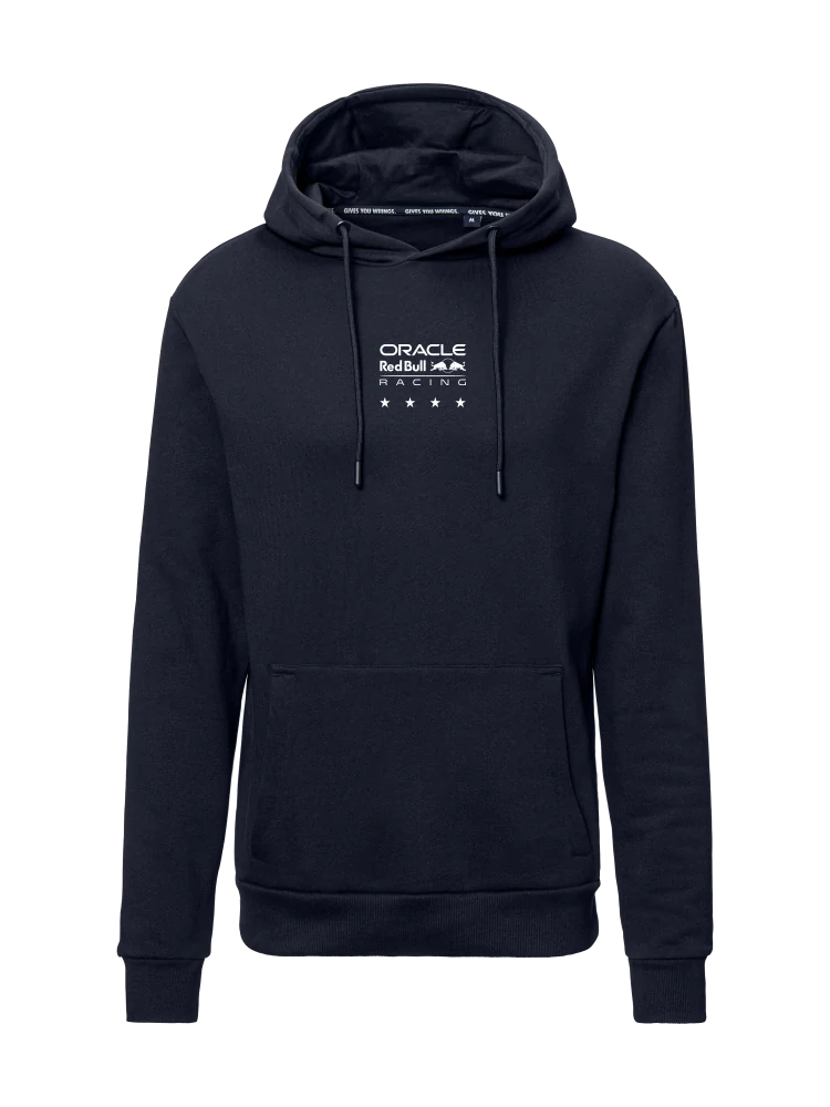 Oracle Red Bull Racing Max Verstappen Hoodie mit Logo – Marineblau