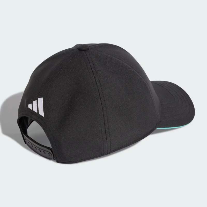 Black Mercedes AMG Petronas F1 x Adidas cap - team edition