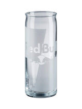 Red Bull Glas mit Logo