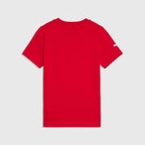 Scuderia Ferrari Kids' T-Shirt with Large Shield – Red