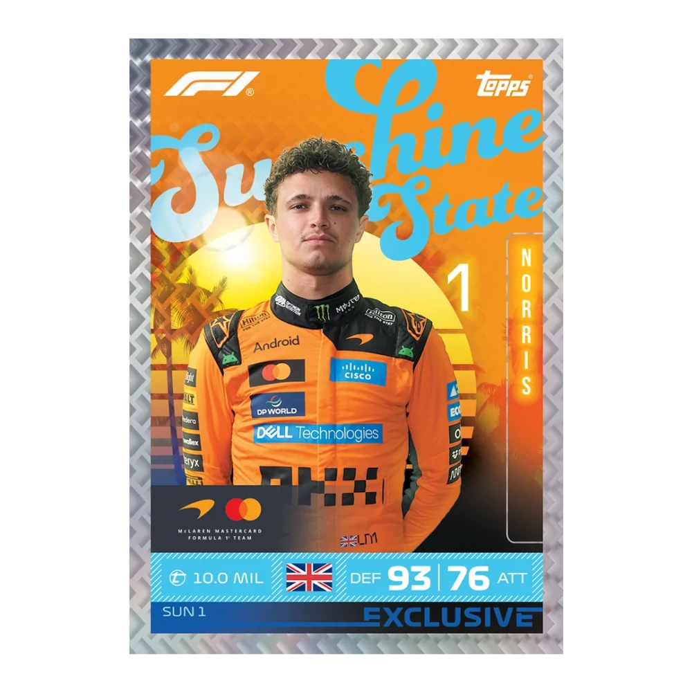 Topps Turbo Attax Formula 1 2026 – Mega Tin Sunshine State
