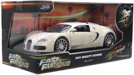 Jada Fast & Furious 2011 Bugatti Veyron Modell im Maßstab 1:24