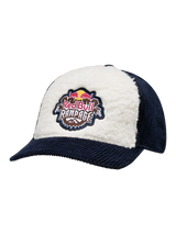Red Bull Rampage FLEECE Cap – Creme/Marineblau