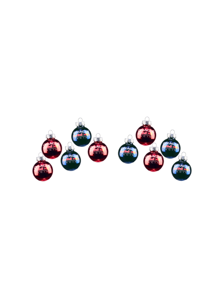 Oracle Red Bull Racing Mini Christmas Baubles – Set of 10