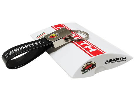 Abarth BAND keyring black