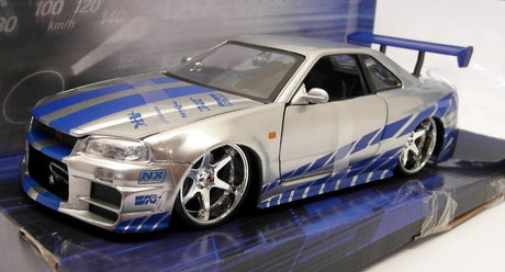 Modell Fast & Furious Nissan Skyline R34 2002