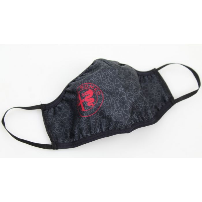 Alfa Romeo QV face mask grey – official product
