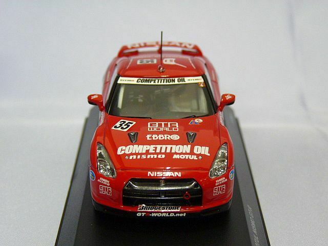 Modell Motul Nismo GT-R 2008 #35 vom 24-Stunden-Rennen Tokachi in Japan