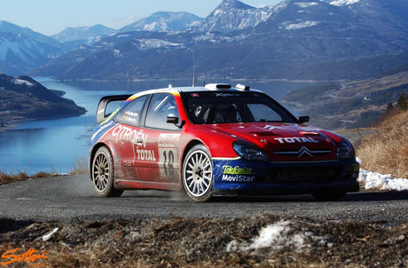 Modell Citroën Xsara WRC Rallye Monte Carlo 2003 Carlos Sainz im Maßstab 1:43