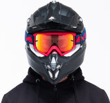 Red Bull Spect Motocrossbrille WHIP rot mit orangefarbenem Glas