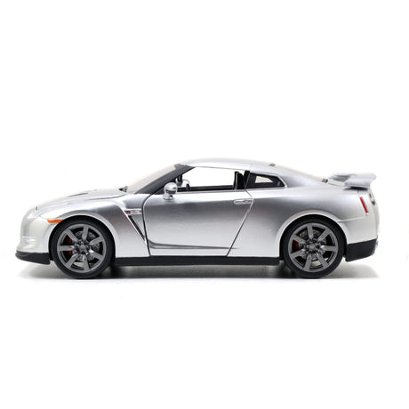 Modell Fast & Furious Nissan GT-R Silver 2009 Brian's