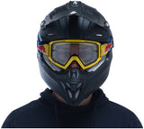 Red Bull Spect Motocrossbrille WHIP gelb mit klarem Glas