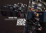 Red Bull Spect Motocrossbrille WHIP schwarz mit klarem Glas