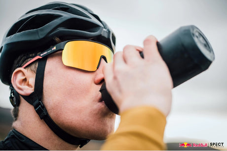 Red Bull Spect Sonnenbrille DUNDEE schwarz mit orangefarbenem Glas