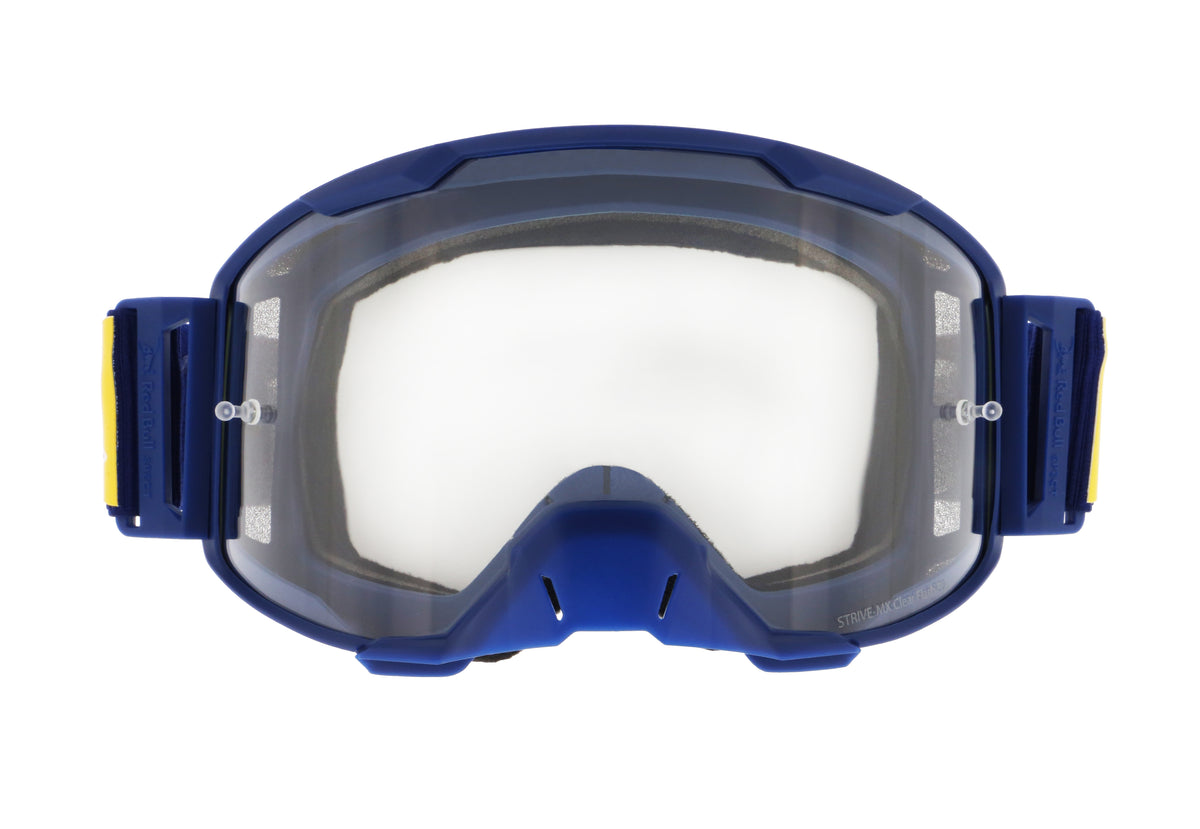 Red Bull Spect Motocrossbrille STRIVE S dunkelblau mit klarem Glas