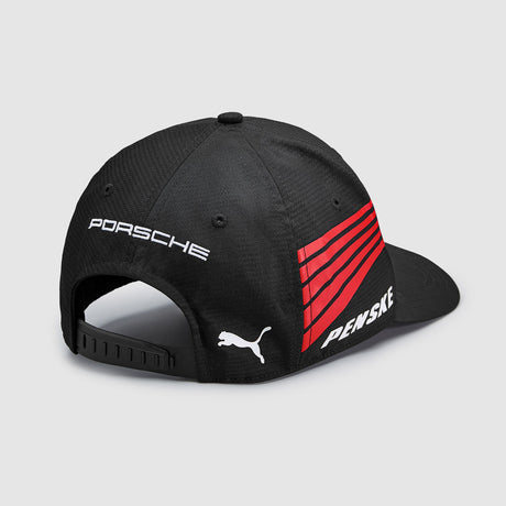 Porsche Motorsport Teamkappe Penske schwarz