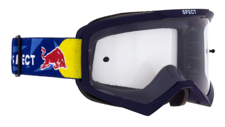 Red Bull Spect Motocrossbrille EVAN blau mit klarem Glas