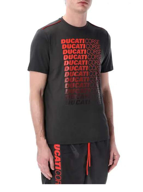 Ducati Corse Fan-T-Shirt DUCATI dunkelgrau