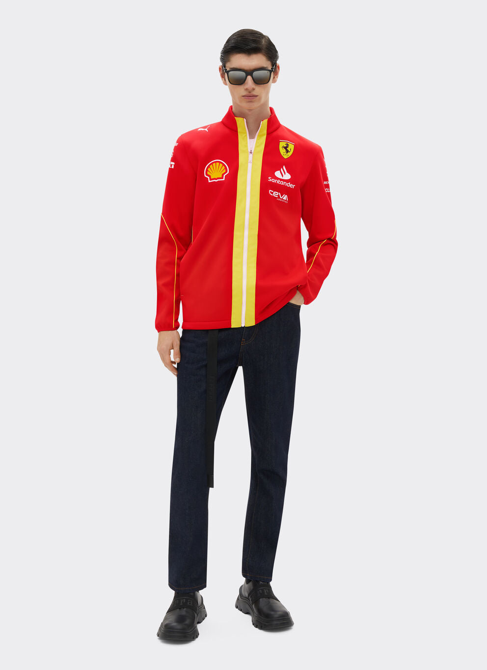 Scuderia Ferrari F1 Team-Softshelljacke rot