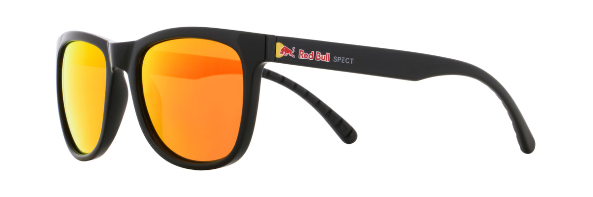 Red Bull Spect ECOS sunglasses, black with brown lenses