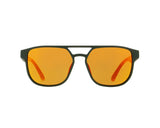 Red Bull Spect Sonnenbrille ELROY olivgrün mit braunen Gläsern