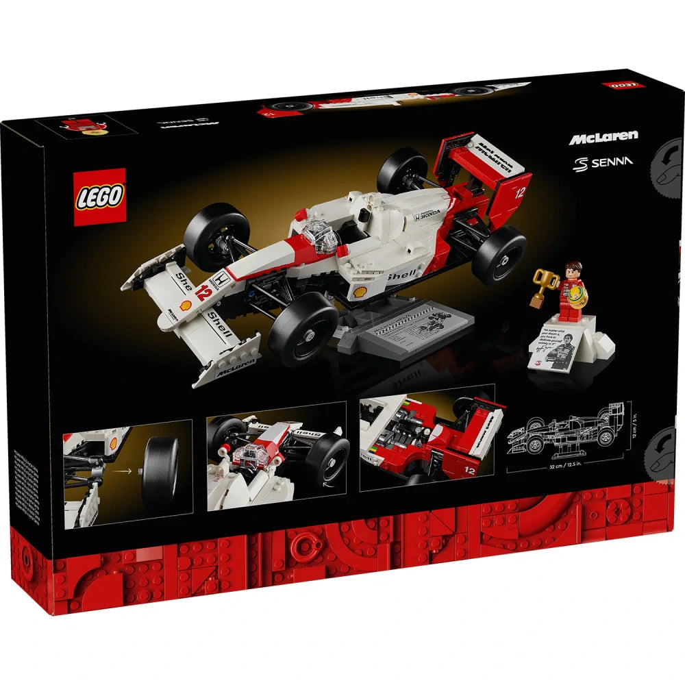 LEGO Icons 10330 McLaren MP4/4 & Ayrton Senna Building Set