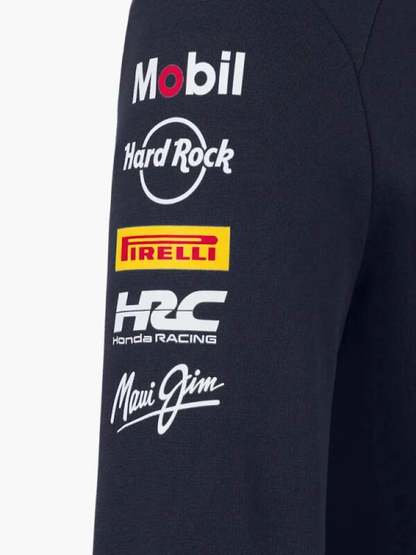 Oracle Red Bull Racing Team-Hoodie mit Sponsorenlogos