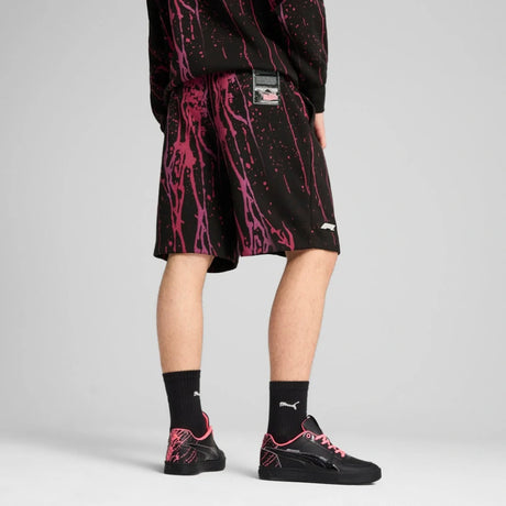 Puma Formula 1 Splash Shorts – Schwarz/Pink